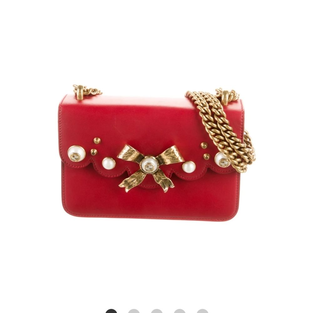 Gucci faux pearl Ribbon bag previously listed on TheRealreal